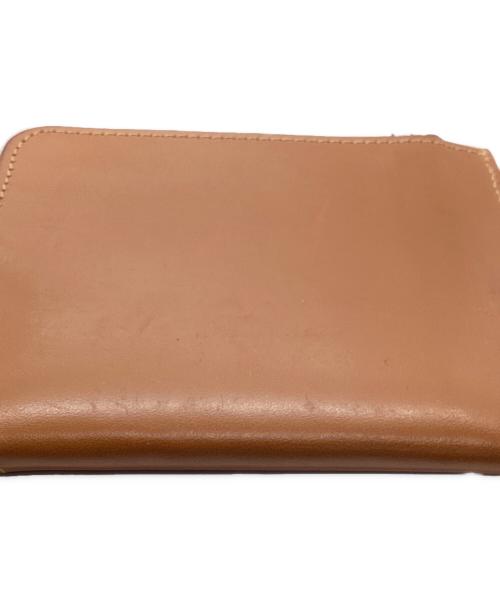 Whitehouse Cox（ホワイトハウスコックス）Whitehouse Cox (ホワイトハウスコックス) スリム ジップウォレット ブラウンの古着・服飾アイテム
