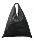 MM6 Maison Margielaエムエムシックスメゾンマルジェラ）の古着「ジャパニーズトライアングルトートバッグ」｜ブラック