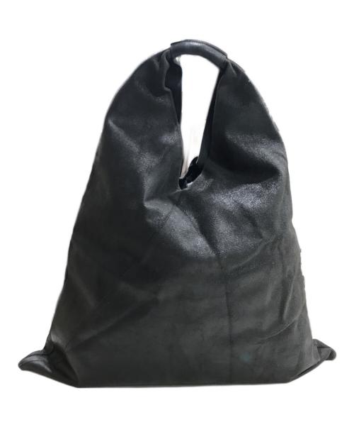 MM6 Maison Margiela（エムエムシックスメゾンマルジェラ）MM6 Maison Margiela (エムエムシックスメゾンマルジェラ) ジャパニーズトライアングルトートバッグ ブラックの古着・服飾アイテム