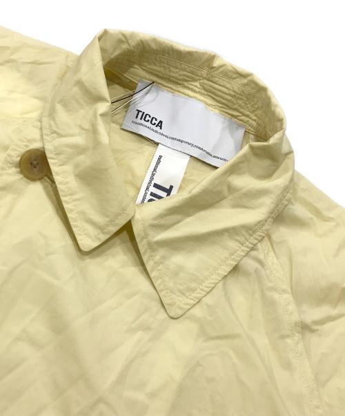 ticca（ティッカ）TICCA (ティッカ) タイロッケンコート/スプリングコート イエロー サイズ:Fの古着・服飾アイテム