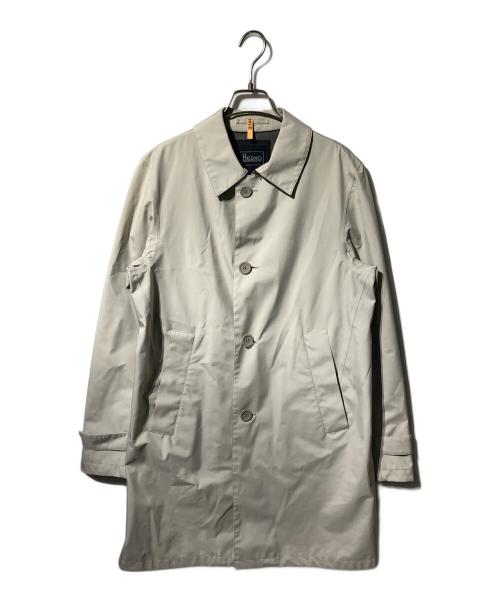 HERNO（ヘルノ）HERNO (ヘルノ) LAMINAR GORE-TEXステンカラーコート アイボリー サイズ:48の古着・服飾アイテム