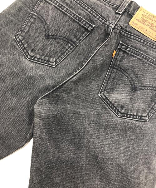LEVI'S（リーバイス）LEVI'S (リーバイス) 505デニムパンツ ブラック サイズ:81cm（W32）の古着・服飾アイテム