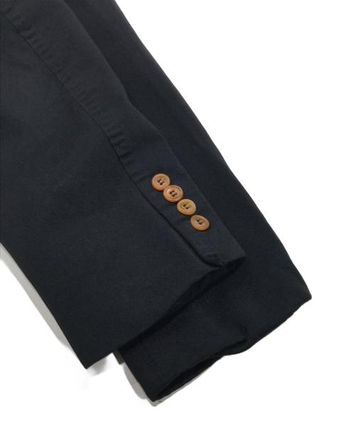 COMME des GARCONS HOMME DEUX（コムデギャルソン オム ドゥ）COMME des GARCONS HOMME DEUX (コムデギャルソン オム ドゥ) ポリ縮テーラードジャケット ブラック サイズ:Mの古着・服飾アイテム