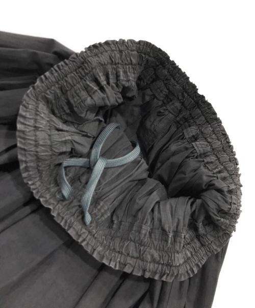 HUIS（ハウス）HUIS (ハウス) タイプライタークロスロングスカート／フレアスカート ブラウン サイズ:Fの古着・服飾アイテム