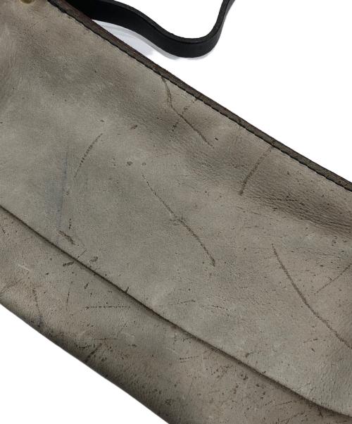 organ（オルガン）organ (オルガン) レザーショルダーバッグ ベージュの古着・服飾アイテム