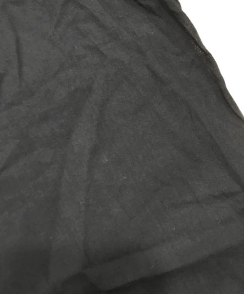 45R（フォーティファイブ・アール）45R (フォーティファイブ・アール) 春風インドカディのフリルブラウス ネイビー サイズ:2の古着・服飾アイテム