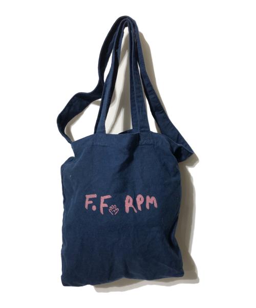 45R（フォーティファイブ・アール）45R (フォーティファイブ・アール) STAR TOTE BAG ネイビーの古着・服飾アイテム