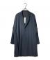 LAD MUSICIAN（ラッドミュージシャン）の古着「POLYESTER TWILL LONG JACKET」｜ネイビー