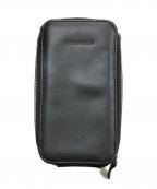 EMPORIO ARMANIエンポリオアルマーニ）の古着「ミニショルダーフォンケース」｜ブラック