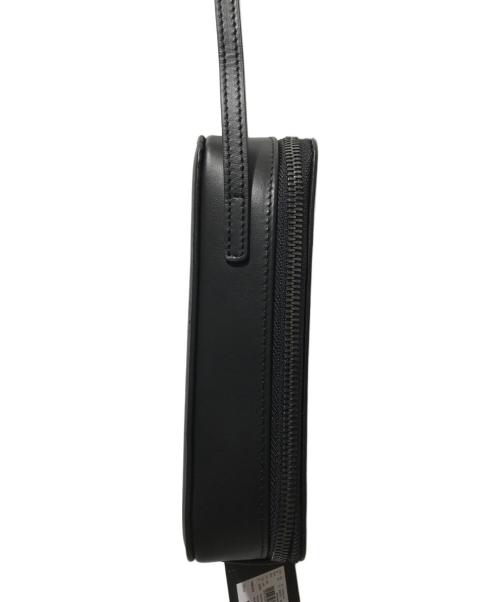 EMPORIO ARMANI（エンポリオアルマーニ）EMPORIO ARMANI (エンポリオアルマーニ) ミニショルダーフォンケース ブラック 未使用品の古着・服飾アイテム