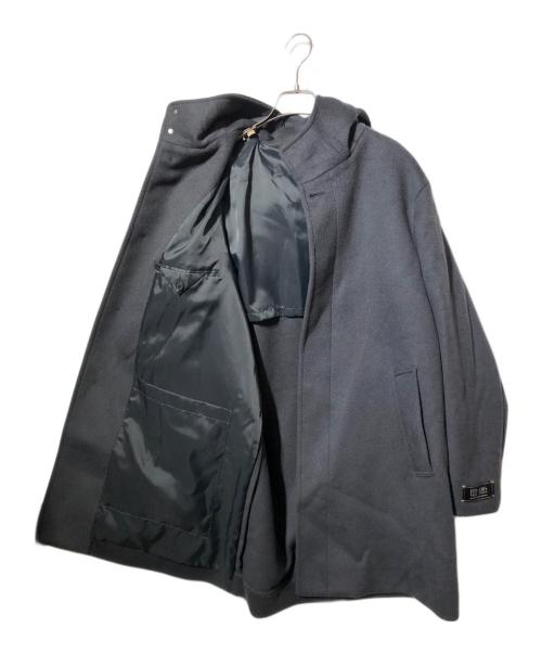 BEAUTY&YOUTH（ビューティーアンドユース）BEAUTY&YOUTH (ビューティーアンドユース) 120Sメルトンコート グレー サイズ:Lの古着・服飾アイテム