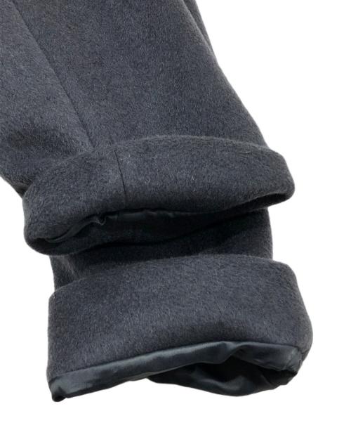 BEAUTY&YOUTH（ビューティーアンドユース）BEAUTY&YOUTH (ビューティーアンドユース) 120Sメルトンコート グレー サイズ:Lの古着・服飾アイテム