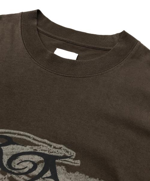 ROA（ロア）ROA (ロア) Long Sleeve Graphic カーキ サイズ:XLの古着・服飾アイテム