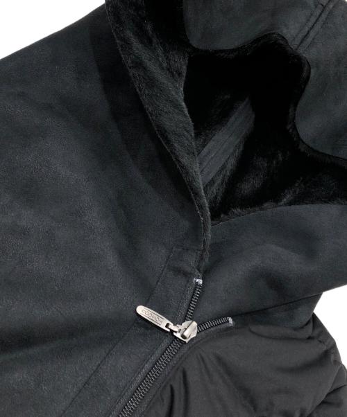 YOSOOU（ヨソオウ）YOSOOU (ヨソオウ) ダウンコート ブラック サイズ:2の古着・服飾アイテム