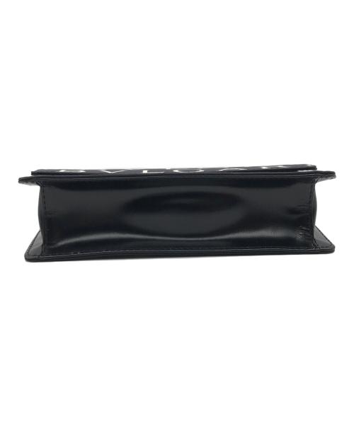 BVLGARI（ブルガリ）BVLGARI (ブルガリ) マキシロゴショルダーポーチ ブラックの古着・服飾アイテム