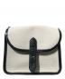 URU（ウル）の古着「リネンコットンSHOULDER BAG（リネンコットン　ショルダーバッグ）」｜アイボリー