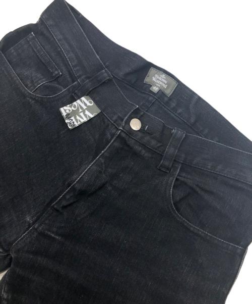 Vivienne Westwood man（ヴィヴィアン ウェストウッド マン）Vivienne Westwood man (ヴィヴィアン ウェストウッド マン) デニムパンツ ブラック サイズ:48の古着・服飾アイテム