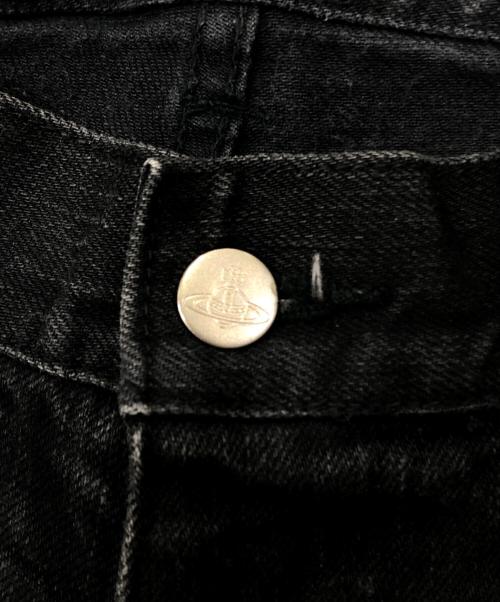 Vivienne Westwood man（ヴィヴィアン ウェストウッド マン）Vivienne Westwood man (ヴィヴィアン ウェストウッド マン) デニムパンツ ブラック サイズ:48の古着・服飾アイテム