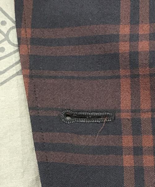 Vivienne Westwood man（ヴィヴィアン ウェストウッド マン）Vivienne Westwood man (ヴィヴィアン ウェストウッド マン) ウールテーラードジャケット/カルピット ジャケット パープル サイズ:48の古着・服飾アイテム