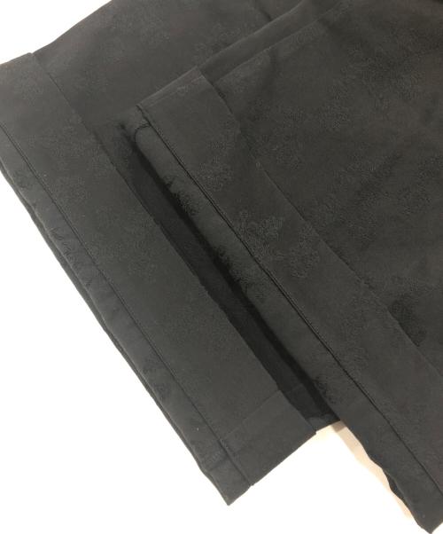Vivienne Westwood man（ヴィヴィアン ウェストウッド マン）Vivienne Westwood man (ヴィヴィアン ウェストウッド マン) ローズ柄ワイドスラックス ブラック サイズ:00の古着・服飾アイテム