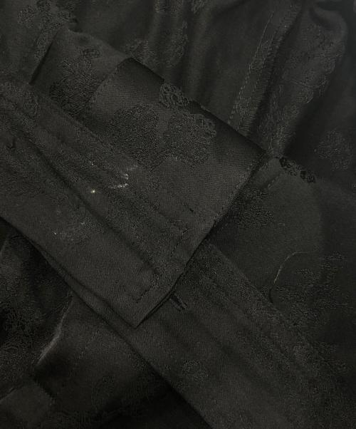 Vivienne Westwood man（ヴィヴィアン ウェストウッド マン）Vivienne Westwood man (ヴィヴィアン ウェストウッド マン) ローズ柄ワイドスラックス ブラック サイズ:00の古着・服飾アイテム