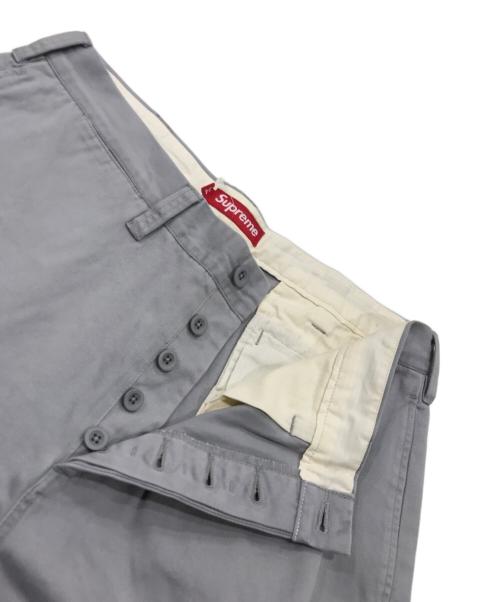 SUPREME（シュプリーム）SUPREME (シュプリーム) Chino Pant(チノ　パンツ) グレー サイズ:34の古着・服飾アイテム