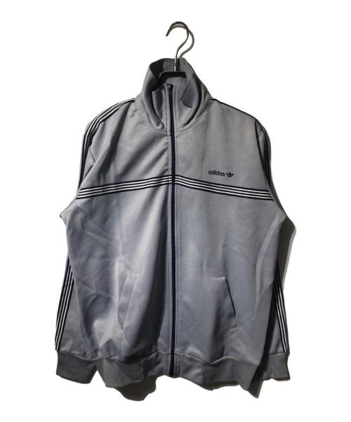 adidas（アディダス）adidas (アディダス) トラックジャケット グレー サイズ:表記無しの古着・服飾アイテム
