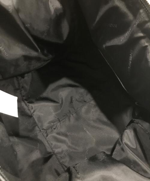 DOLCE & GABBANA（ドルチェ＆ガッバーナ）DOLCE & GABBANA (ドルチェ＆ガッバーナ) 2WAYレザーボストンバッグ ブラックの古着・服飾アイテム