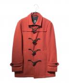BURBERRY BLACK LABELバーバリーブラックレーベル）の古着「ダッフルコート」｜オレンジ