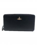 Vivienne Westwoodヴィヴィアンウエストウッド）の古着「ｵｰﾌﾞﾛｺﾞﾛﾝｸﾞｳｫﾚｯﾄ/長財布」｜ブラック