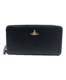 Vivienne Westwood（ヴィヴィアンウエストウッド）の古着「ｵｰﾌﾞﾛｺﾞﾛﾝｸﾞｳｫﾚｯﾄ/長財布」｜ブラック