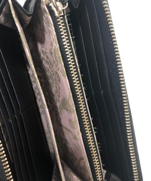 Vivienne Westwood（ヴィヴィアンウエストウッド）Vivienne Westwood (ヴィヴィアンウエストウッド) ｵｰﾌﾞﾛｺﾞﾛﾝｸﾞｳｫﾚｯﾄ/長財布 ブラックの古着・服飾アイテム