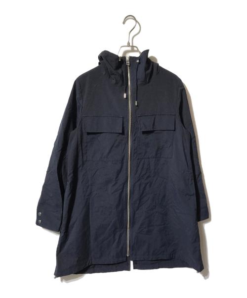 NEMIKA（ネミカ）NEMIKA (ネミカ) ナイロンコート/フーデドコート ネイビーの古着・服飾アイテム