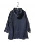 NEMIKA (ネミカ) ナイロンコート/フーデドコート ネイビー：7000円
