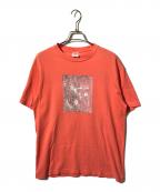 SUPREMEシュプリーム）の古着「サイン・オブ・ザ・タイムズTシャツ」｜オレンジ