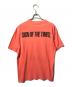 Supreme (シュプリーム) サイン・オブ・ザ・タイムズTシャツ オレンジ サイズ:L：5000円