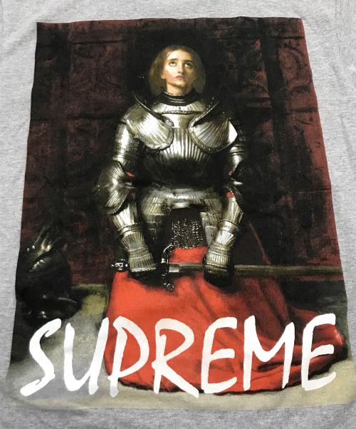 SUPREME（シュプリーム）SUPREME (シュプリーム) Joan Of Arc Tee/ジャンヌ・ダルクTシャツ グレー サイズ:Ｍの古着・服飾アイテム