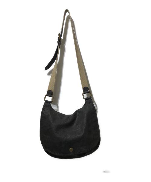 dunhill（ダンヒル）dunhill (ダンヒル) レザーショルダーバッグ ブラウンの古着・服飾アイテム