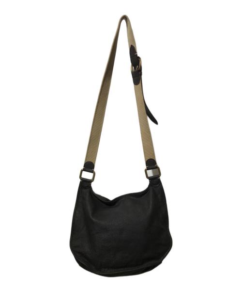 dunhill（ダンヒル）dunhill (ダンヒル) レザーショルダーバッグ ブラウンの古着・服飾アイテム