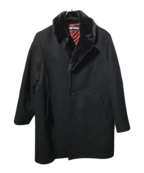 SUPREME（シュプリーム）SUPREME (シュプリーム) Fur Collar Car Coat ブラック サイズ:Mの古着・服飾アイテム
