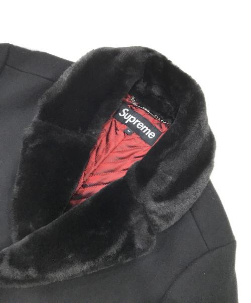 SUPREME（シュプリーム）SUPREME (シュプリーム) Fur Collar Car Coat ブラック サイズ:Mの古着・服飾アイテム