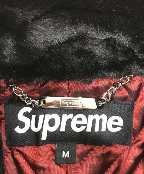 SUPREME（シュプリーム）SUPREME (シュプリーム) Fur Collar Car Coat ブラック サイズ:Mの古着・服飾アイテム
