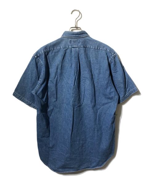 RALPH LAUREN（ラルフローレン）RALPH LAUREN (ラルフローレン) ショートスリーブデニムシャツ/半袖シャツ インディゴ サイズ:Mの古着・服飾アイテム