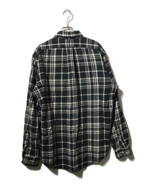 POLO RALPH LAUREN（ポロ・ラルフローレン）POLO RALPH LAUREN (ポロ・ラルフローレン) チェックネルシャツ ブラック サイズ:XLの古着・服飾アイテム