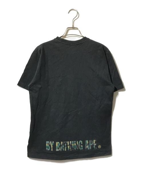 A BATHING APE（アベイシングエイプ）A BATHING APE (アベイシングエイプ) TRIAL CAMO FACE STA TEE/半そでカットソー ブラック サイズ:Mの古着・服飾アイテム