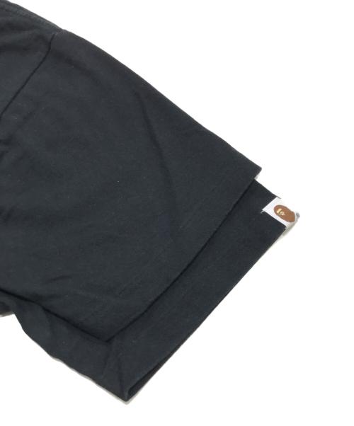 A BATHING APE（アベイシングエイプ）A BATHING APE (アベイシングエイプ) TRIAL CAMO FACE STA TEE/半そでカットソー ブラック サイズ:Mの古着・服飾アイテム