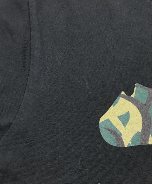 A BATHING APE（アベイシングエイプ）A BATHING APE (アベイシングエイプ) TRIAL CAMO FACE STA TEE/半そでカットソー ブラック サイズ:Mの古着・服飾アイテム