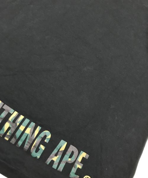 A BATHING APE（アベイシングエイプ）A BATHING APE (アベイシングエイプ) TRIAL CAMO FACE STA TEE/半そでカットソー ブラック サイズ:Mの古着・服飾アイテム