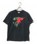 A BATHING APE（アベイシングエイプ）の古着「TRIAL CAMO FACE STA TEE/半そでカットソー」｜ブラック