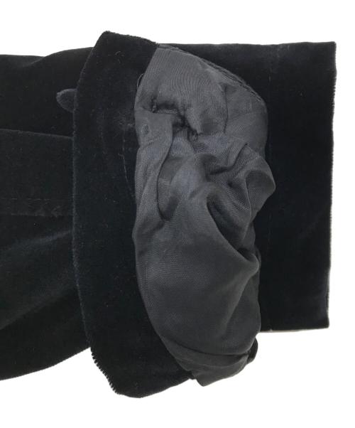 BARENA（バレナ）BARENA (バレナ) ベロアテーラドジャケット ブラック サイズ:50の古着・服飾アイテム